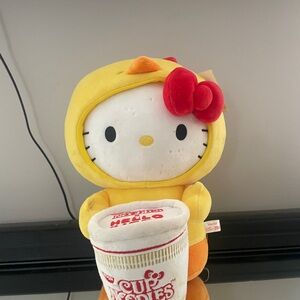 Hello Kitty Yellow and Red Plush